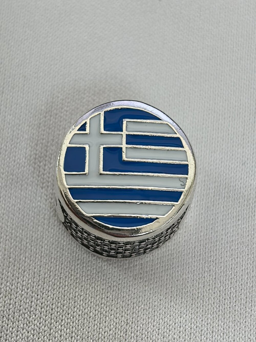 Pandora The flag of Greece Exclusive Charm Pendant, S925 Silver Jewelry